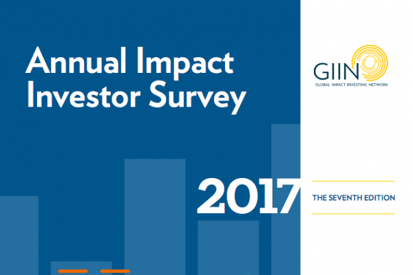 GIIN Annual Impact Investor Survey 2017