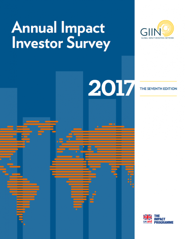 GIIN Annual Impact Investor Survey 2017